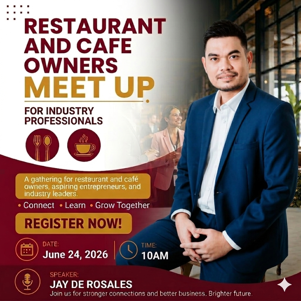 Resto and Cafe Owners Meet Up (June 24)